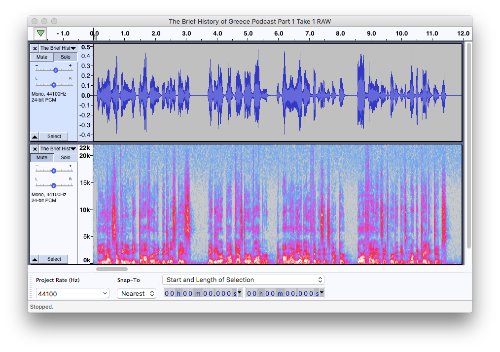 Библиотека звуков в формате WAV. Графики из Wave Assistant. Файл в формате WAV. Vs-MP 0341.