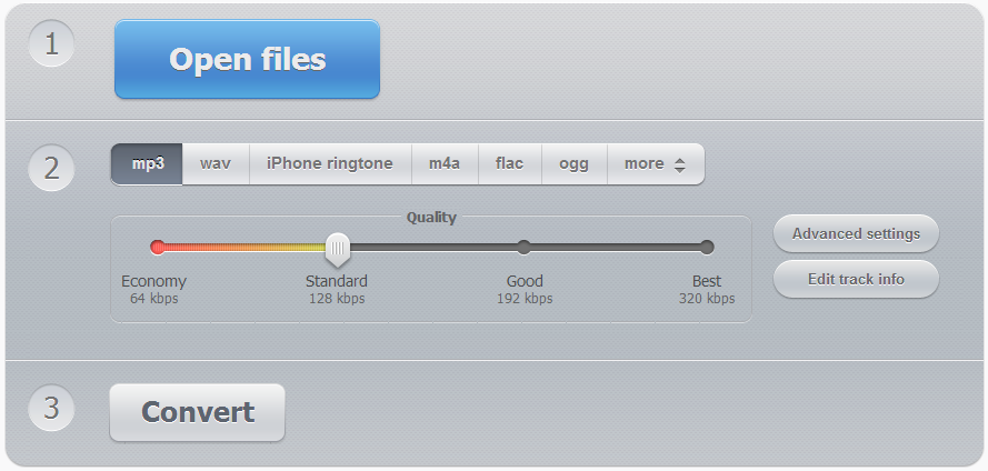 how to convert video files to audio files